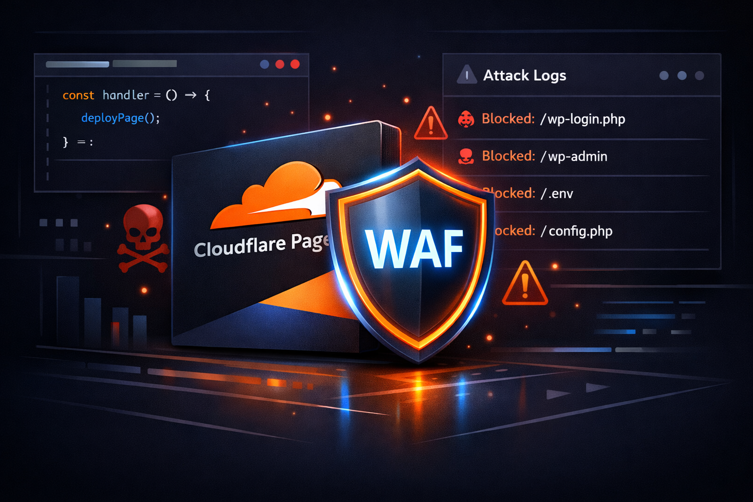 Cloudflare 에지 네트워크에서 봇 트래픽이 필터링되는 과정