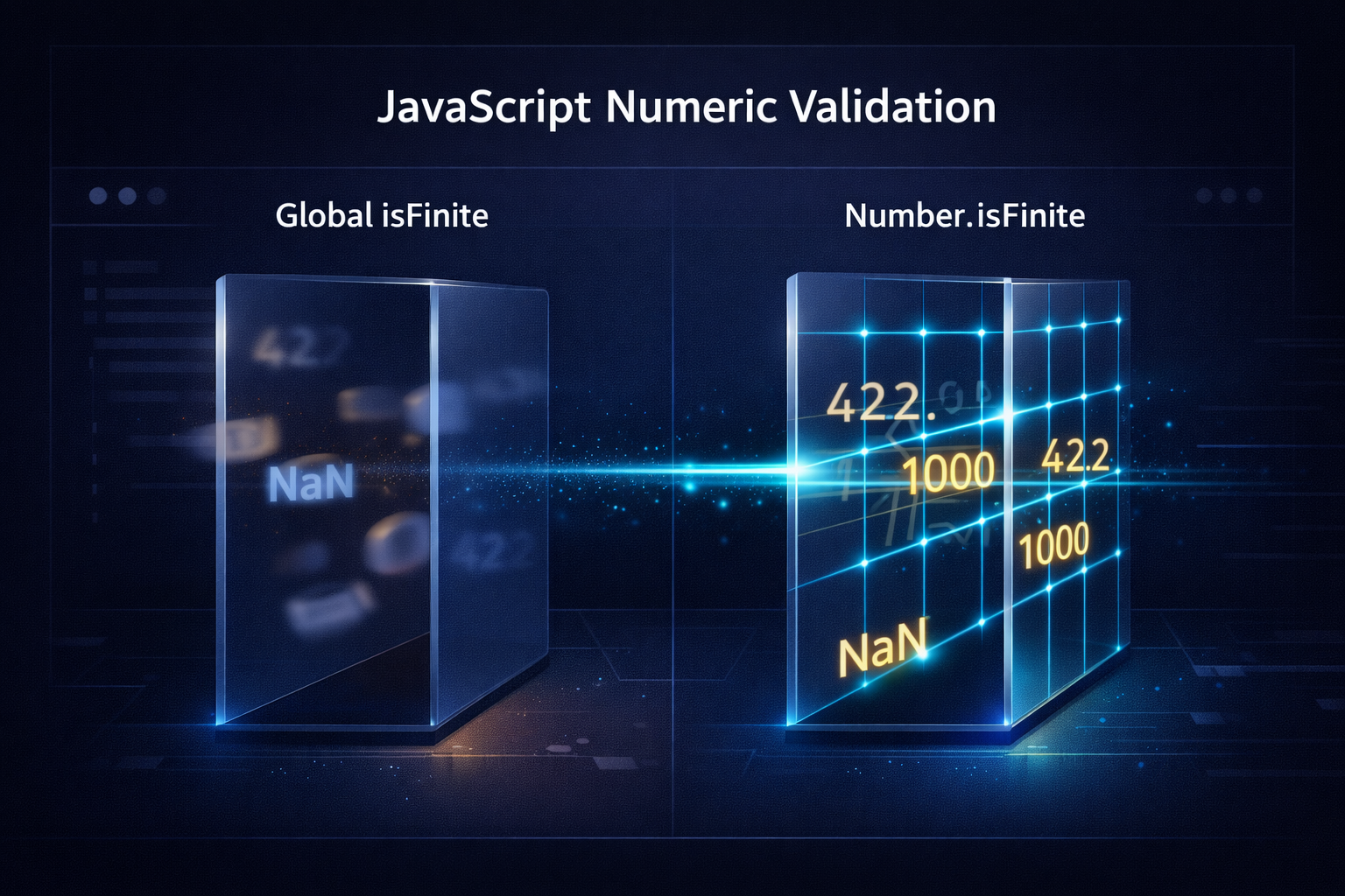 Comparison between Number.isFinite and Global isFinite in JavaScript