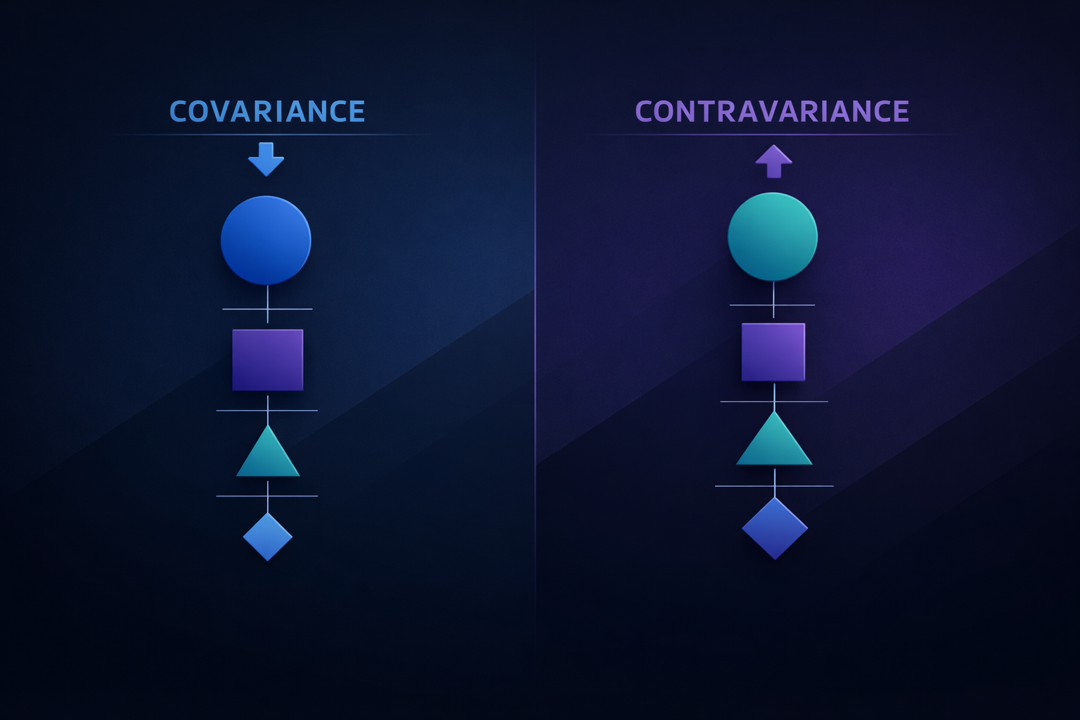 Visual representation of Covariance and Contravariance in TypeScript type system