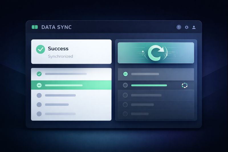 낙관적 업데이트의 시퀀스 다이어그램: 성공과 실패 시의 흐름 비교